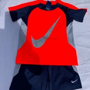 5T Nike shirt and shorts set